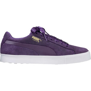 Suede G Womens Golf Shoes Purple