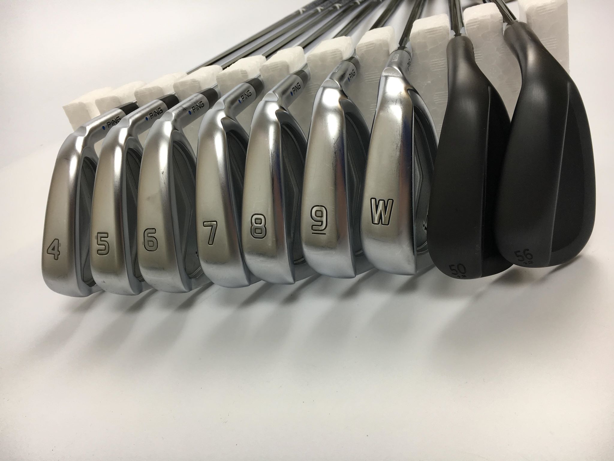 Product Image for i210 Irons and 2 Stealth Wedges Right Extra Stiff Project X LZ 6.5 4-PW 50 and 56 Degree (Used - Excellent)